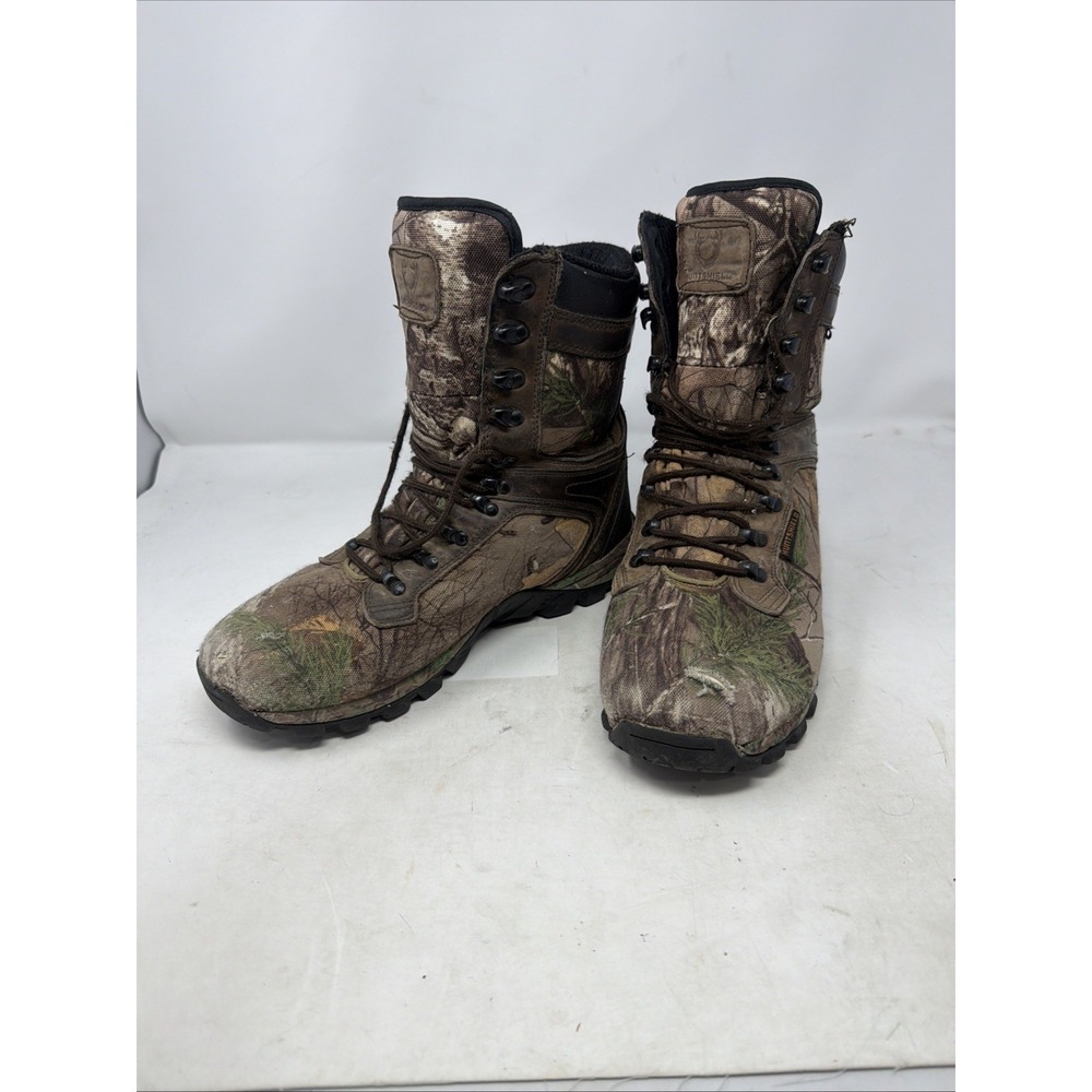 Huntshield Northern Tracker Men's High Cut 10" Hunting‎ Boot Size 9 Camo